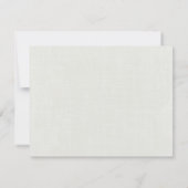 クリームヴィンテージダマスク結婚式の日付を保存 セーブザデート (裏面)