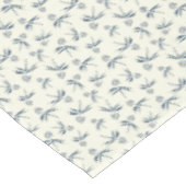 クリーム上の芽ブルーブランチ – シームレスなパターン。 テーブルクロス (アングル)