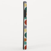 クリーム上のMCM半円パターン色 Case-Mate iPhoneケース (裏面/右)