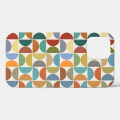 クリーム上のMCM半円パターン色 Case-Mate iPhoneケース (裏面 (横))