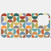 クリーム上のMCM半円パターン色 Case-Mate iPhoneケース (裏面 / 右)