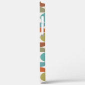 クリーム上のMCM半円パターン色 Case-Mate iPhoneケース (裏面 / 左)