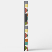 クリーム上のMCM半円パターン色 Case-Mate iPhoneケース (裏面 / 右)