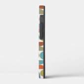 クリーム上のMCM半円パターン色 Case-Mate iPhoneケース (裏面 / 左)