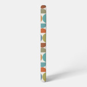 クリーム上のMCM半円パターン色 SAMSUNG GALAXYケース (左側面)