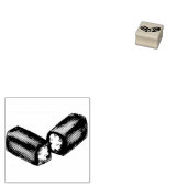 クリーム入りスナックケーキジャンクフードデザートスタンプ ラバースタンプ (押印)