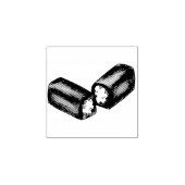 クリーム入りスナックケーキジャンクフードデザートスタンプ ラバースタンプ (インプリント)