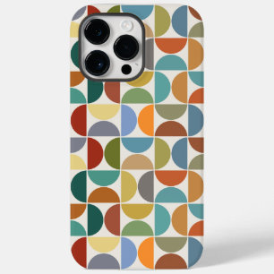クリーム地にカラフルなMCM半円模様 Case-Mate iPhone 14 PRO MAXケース