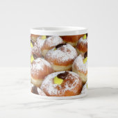 クリーム塗りスーフガニヨット ジャンボコーヒーマグカップ (正面)