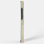 クリーム大理石モノグラム SAMSUNG GALAXYケース (右側面)