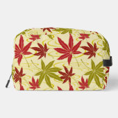 クリーム日本ののカエデ模様 ドップキット (裏面)