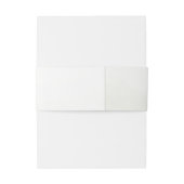 クリーム牡丹結婚式招待状ベリーバンド 招待状ベリーバンド (裏面例)