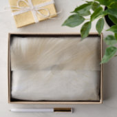 クリーム白い獣毛 薄葉紙 (ギフト)