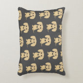 クリーム短髪ダシュント模様 アクセントクッション (正面(垂直))