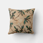 クリーム素朴ドラゴンフライ クッション (裏面)