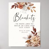 クリーム結婚ボホ持って飲み看板を保持する ポスター (正面)