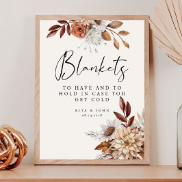 クリーム結婚ボホ持って飲み看板を保持する ポスター