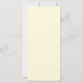 クリーム結婚式 プログラム (裏面)