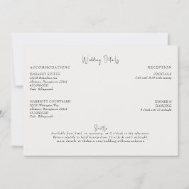 クリーム結婚詳細囲い 招待状