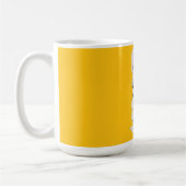 クリーム色のフレンチブルドッグ コーヒーマグカップ (左)