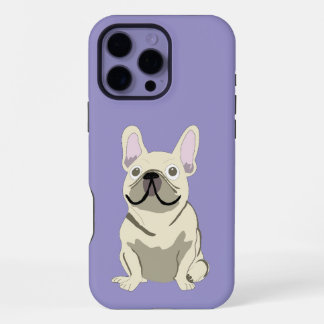 クリーム色のフレンチブルドッグ、愛犬 iPhone 16 PRO MAXケース