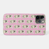 クリーム色のフレンチブルドッグ Case-Mate iPhoneケース (裏面(横))