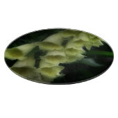 クリーム色の白い花弁 カッティングボード (角)