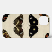 クリーム色の背景のカラフルな蝶メドレー Case-Mate iPhoneケース (裏面 (横))