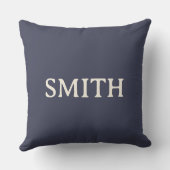 クリーム色の花 クッション (裏面)