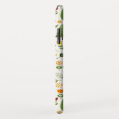 クリーム色パターンのスカンジナビアのスタイルのイラストレーション Case-Mate iPhoneケース (裏面/右)