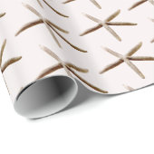 クリーム赤面海ヒトデ ラッピングペーパー (ロールコーナー)