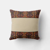 クリーム(エチオピア・アクセント付き) クッション (裏面)