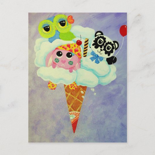 クリーム・オブ・ザ・クラウド ポストカード (正面)