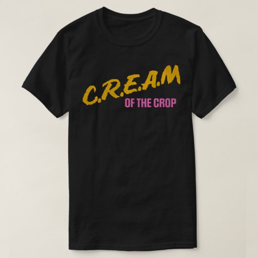 クリーム・オブ・ザ・クロップ Tシャツ (デザイン正面)