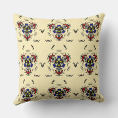 クリーム ゼン マンダラ クッション (裏面)