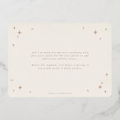 クリーム+バラ金ゴールドシーズンズグリーティングレトロスター 箔シーズンカード (裏面)