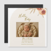 クリーム パステル ドライフラワー ハローベイビー (正面/裏面)