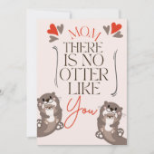 クリーム&ブラウンオッタープリン母の日カード シーズンカード (正面)