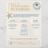 クリーム&ブルースターフィッシュウェルカムフロリダレター (正面)