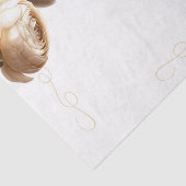 クリーム&ホワイトランヌカルスフローラ結婚ズ 薄葉紙 (詳細)