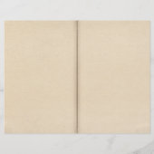 クリーム&レースのジャーナルページ (裏面)