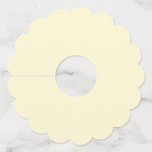 クリーム ワイングラスタグ (正面)