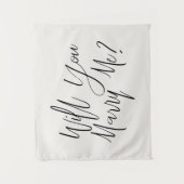 クリーム 結婚しようよ 結婚プロポーズ タペストリー (正面)