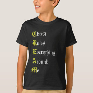 クリーム、hrist、円形verything、ules e tシャツ