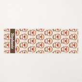 クリームJavaスパロー ヨガマット (正面(横))