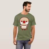 クリームJavaスパロー Tシャツ (正面フル)