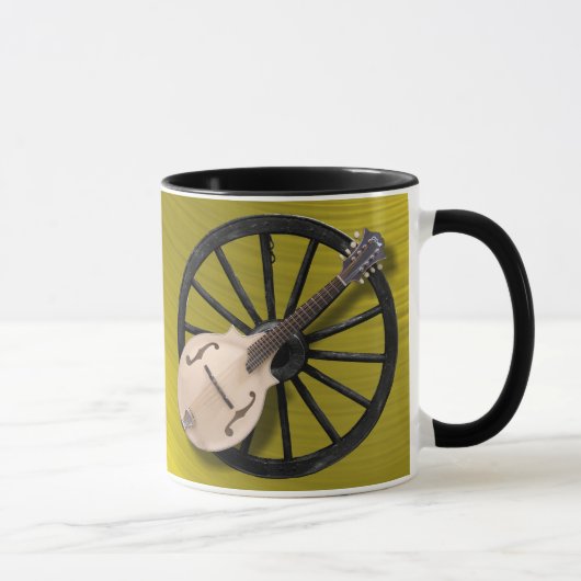 クリームMANDOLIN-MUG マグカップ (右)