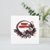 クリーメリープマスホラークリスマスギフトカード カード (スタンド正面)