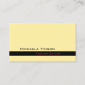 クリーモダンムとブラック(フォトプロフェッショナル) 名刺 (正面)