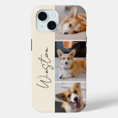 クリーモダンムフォトコラージュ Case-Mate iPhoneケース (裏面)